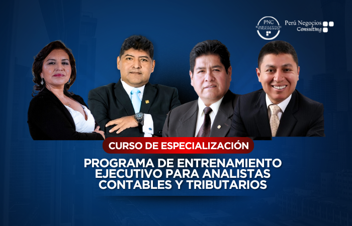 PROGRAMA DE ENTRENAMIENTO EJECUTIVO PARA ANALISTAS CONTABLES Y TRIBUTARIOS